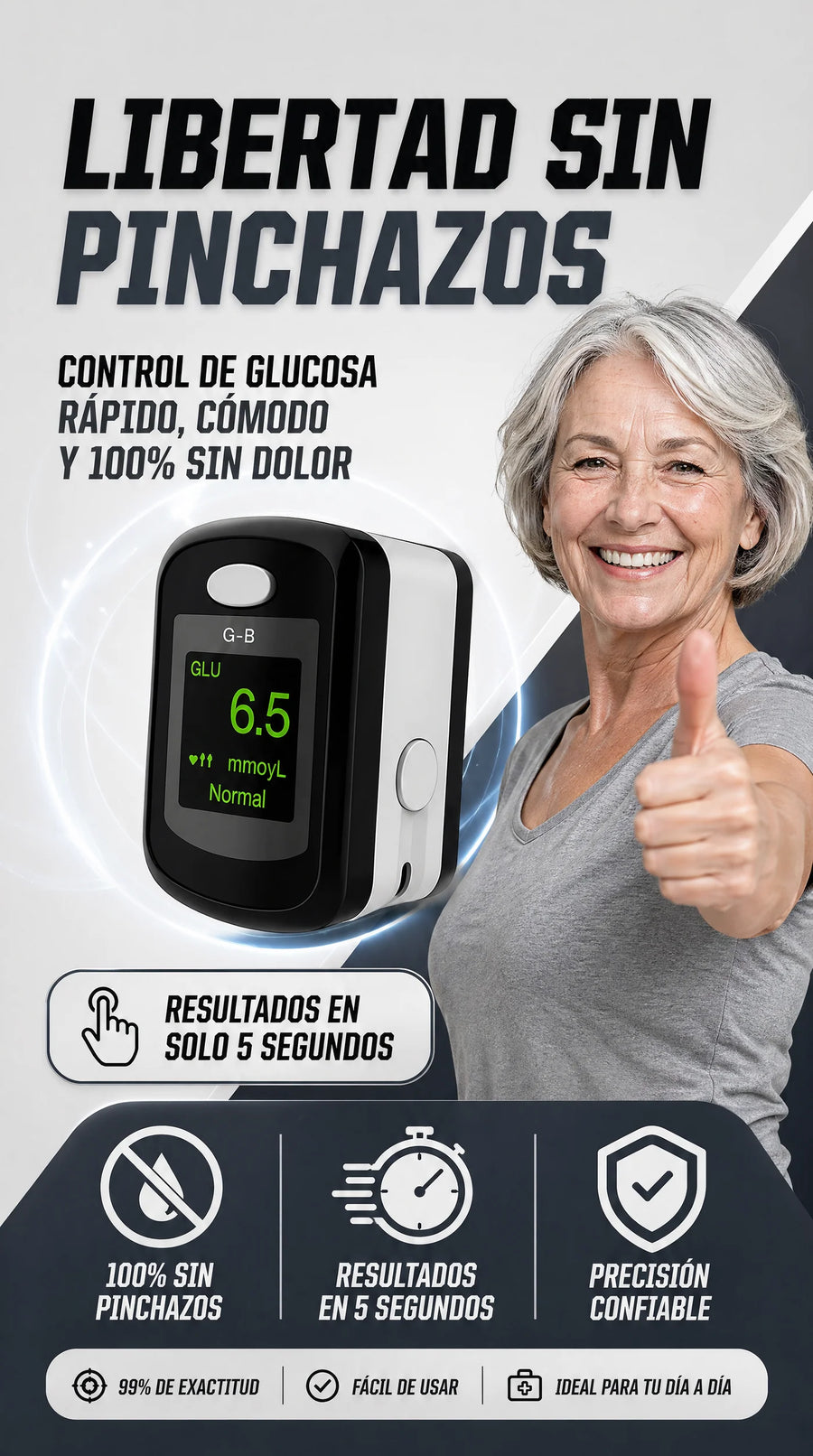 Monitor glucosa sin pinchazos