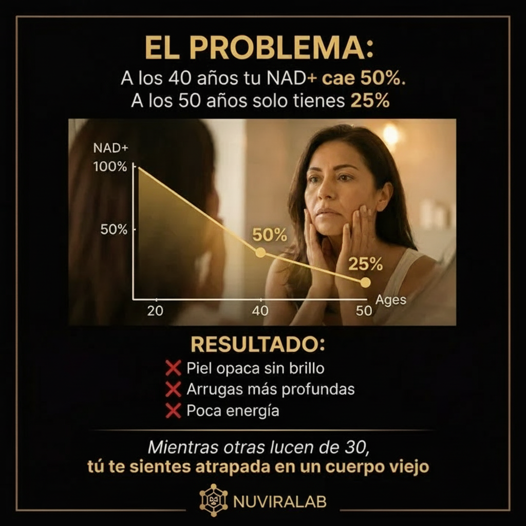 NMN+ 1000MG | Regeneración Celular 4 en 1 · 60 cápsulas