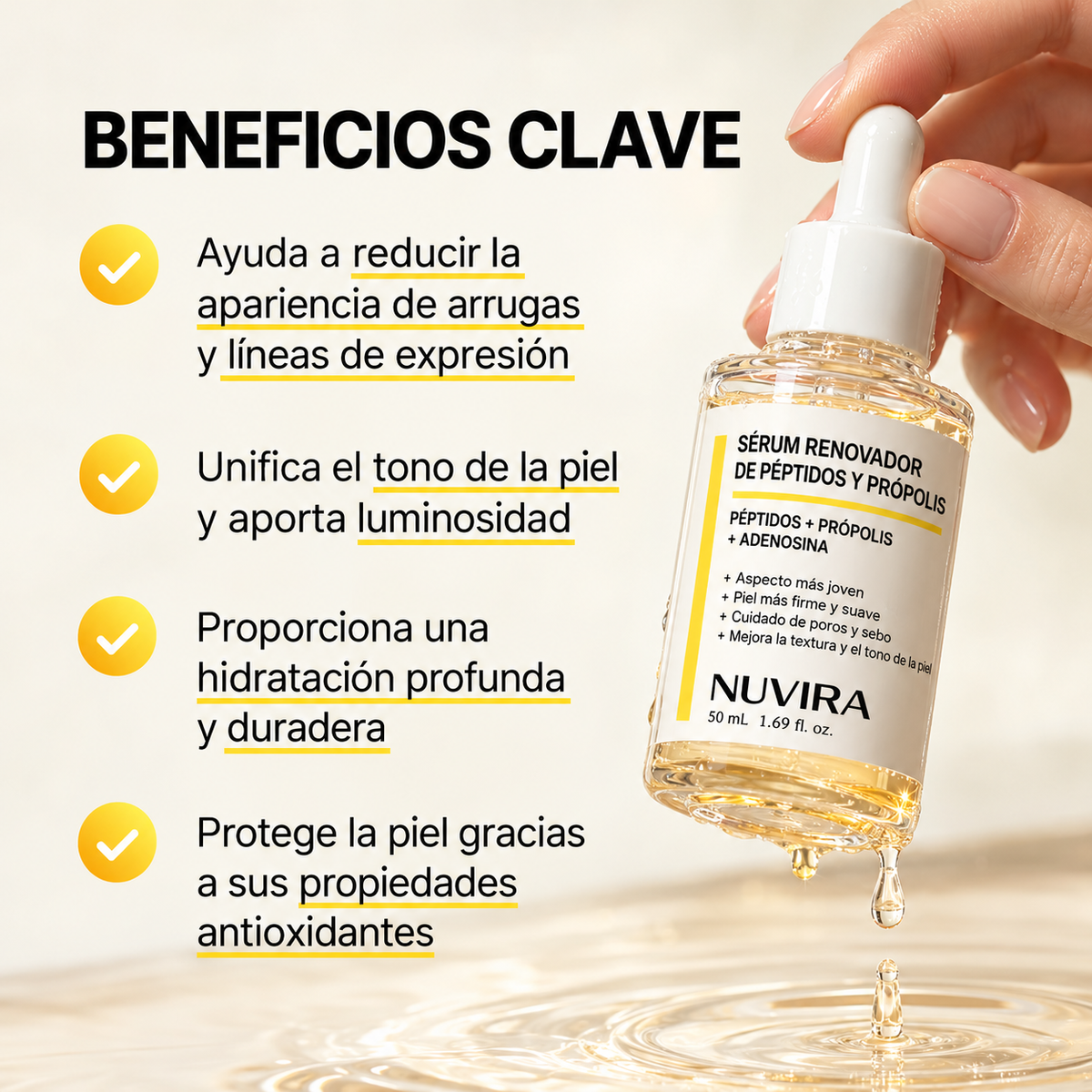 Sérum Peptídico de PDRN de Salmão