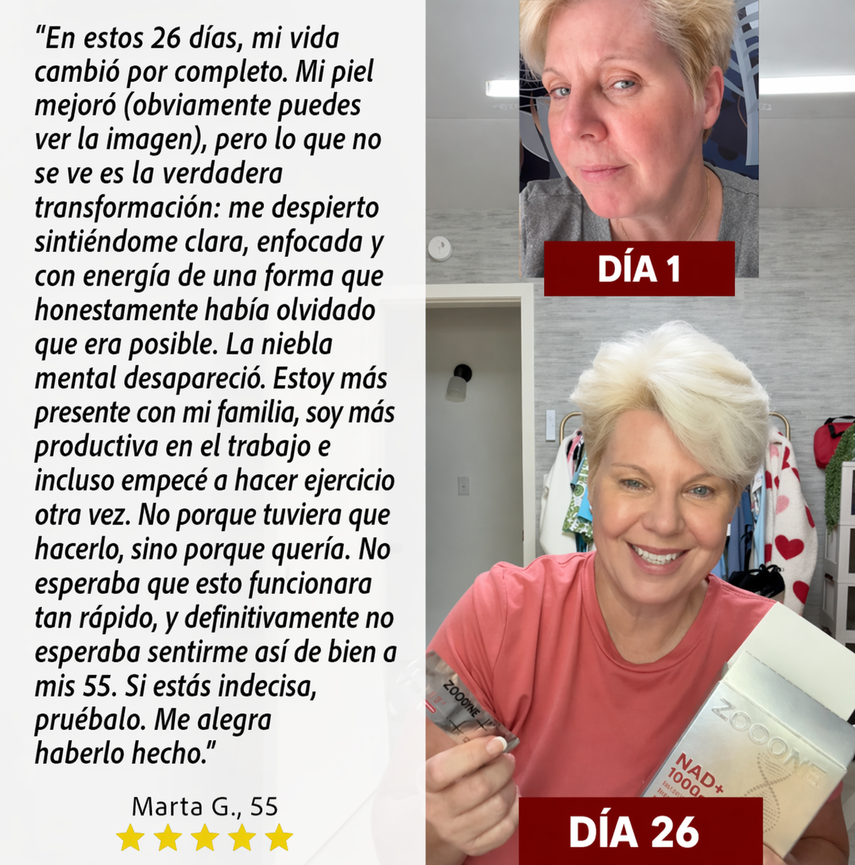 ZOOONE NAD+ Líquido | Absorción inmediata
