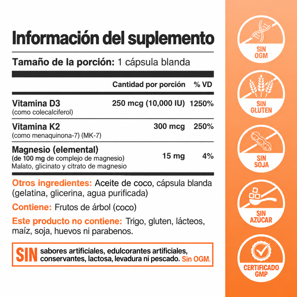 Vitamina D3 e K2