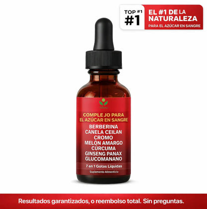 Nuvira™ GlucoBalance 7-en-1 (Gotas)