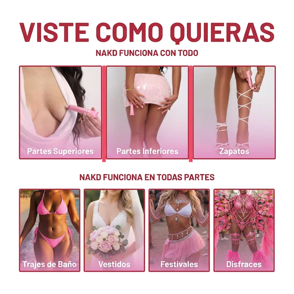 NAKD: adhesivo líquido para cuerpo