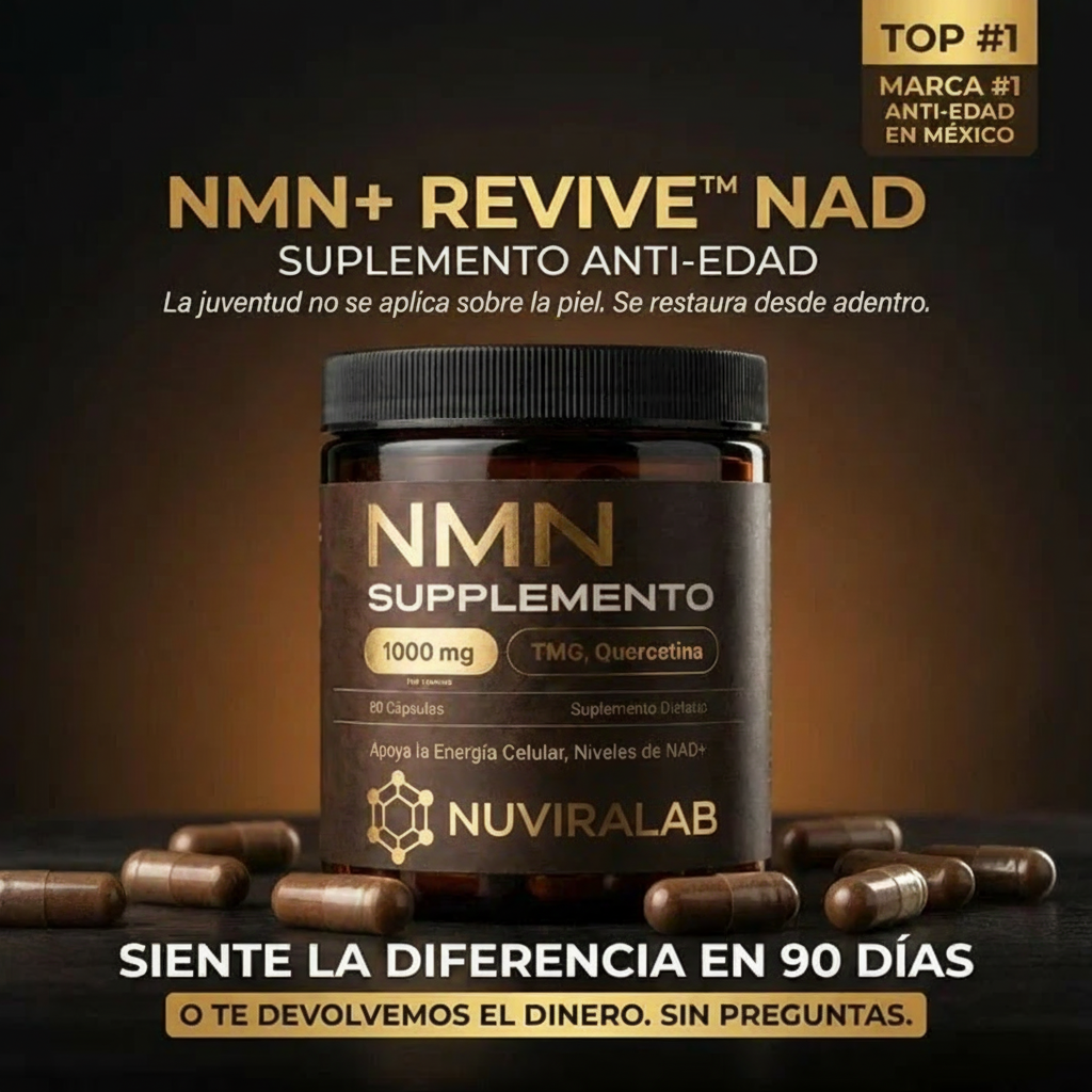 NMN+ 1000MG | Regeneración Celular 4 en 1 · 60 cápsulas