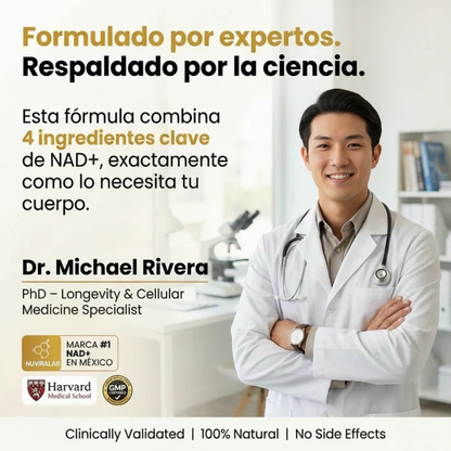 NMN+ 1000MG | Regeneración Celular 4 en 1 · 60 cápsulas