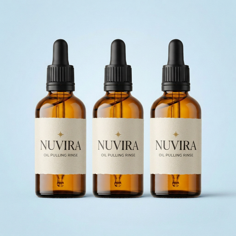 Nuvira Oil Pulling pack de 3 botes