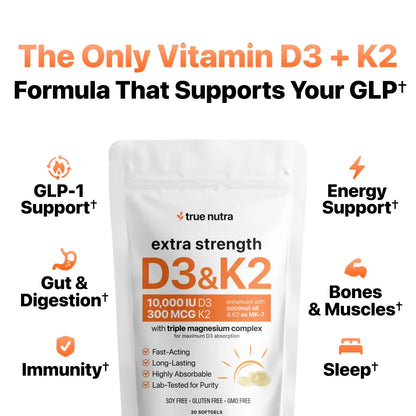 Vitamina D3 y K2